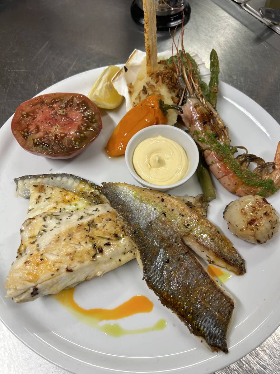 Parillade de poissons
